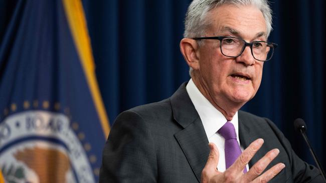 Federal Reserve Board Chairman Jerome Powell is likely to leave rates on hold in September. Picture: Saul Loeb/AFP