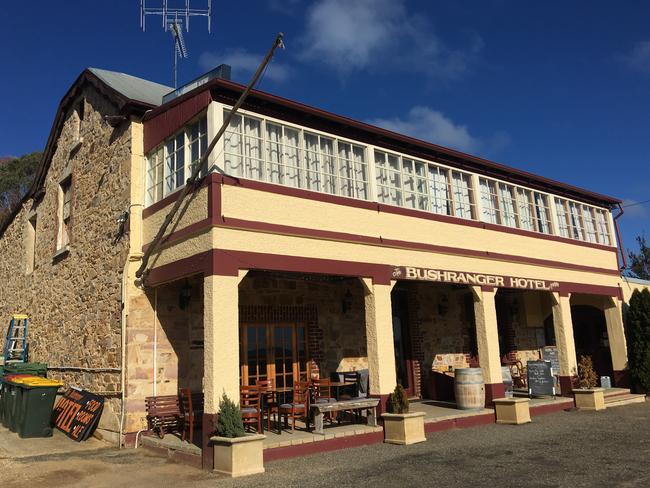 The Bushranger Hotel in Collector NSW, formerly known at Kimberley's Inn. Picture: Charles Miranda