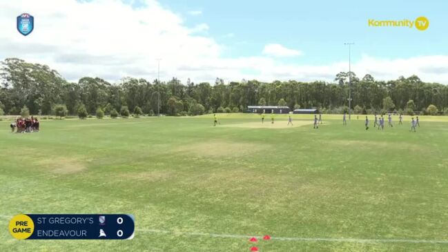 Replay: AFL NSW/ACT Junior Schools Cup finals - St Gregory's College v Endeavour Sports (boys)