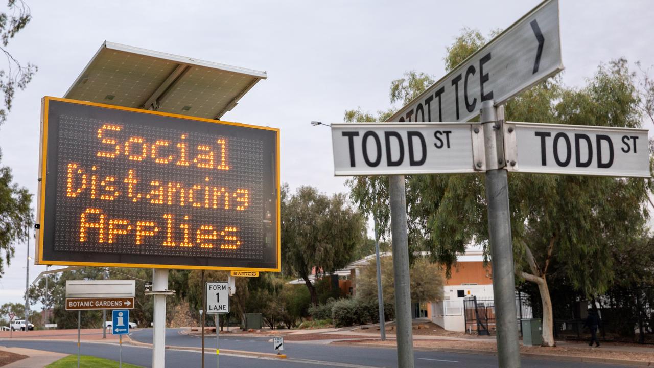 There are fears about what will happen if Covid breaks out in the NT. Picture: Emma Murray