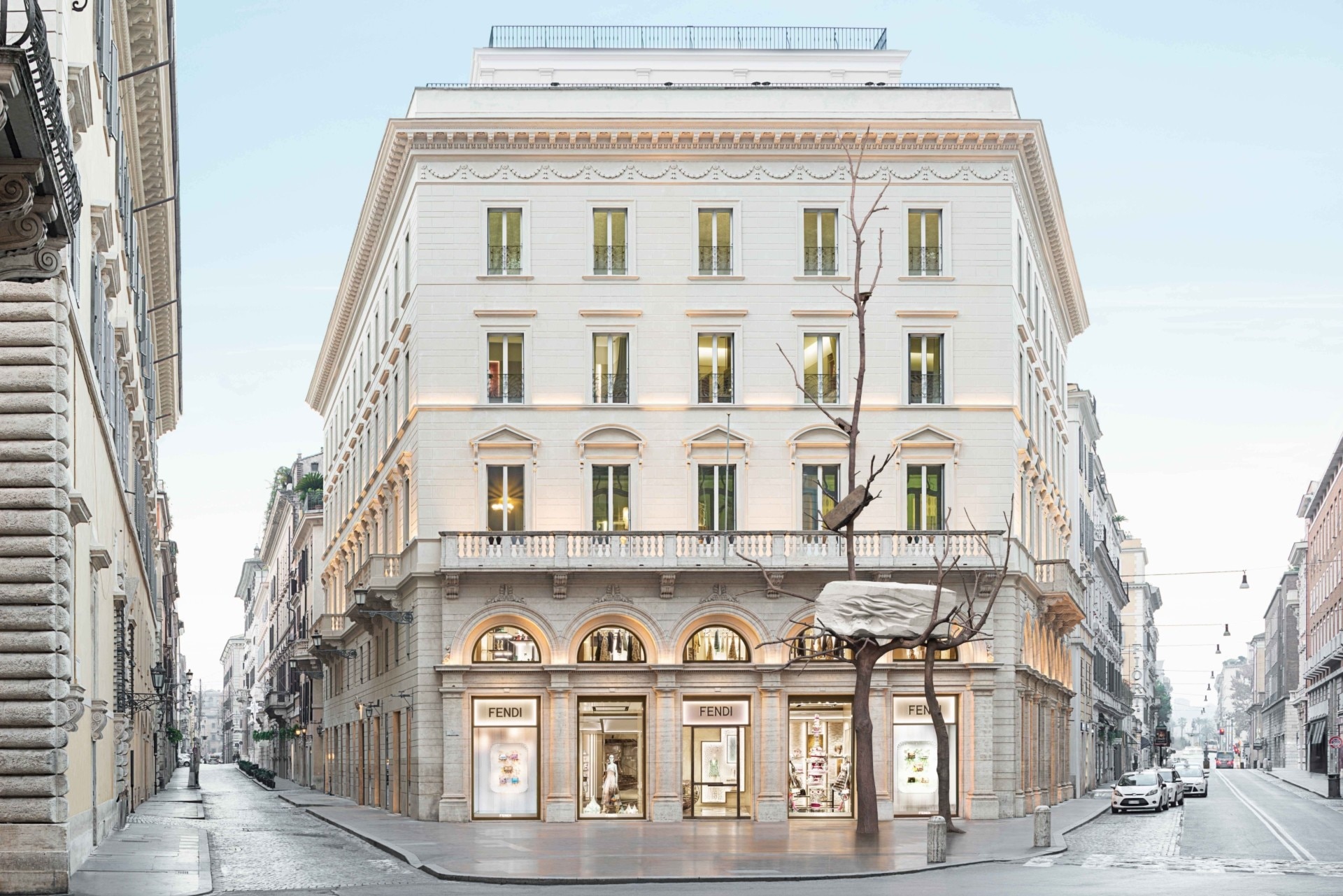 Fendi commissions Giuseppe Penone installation to pay tribute to Rome