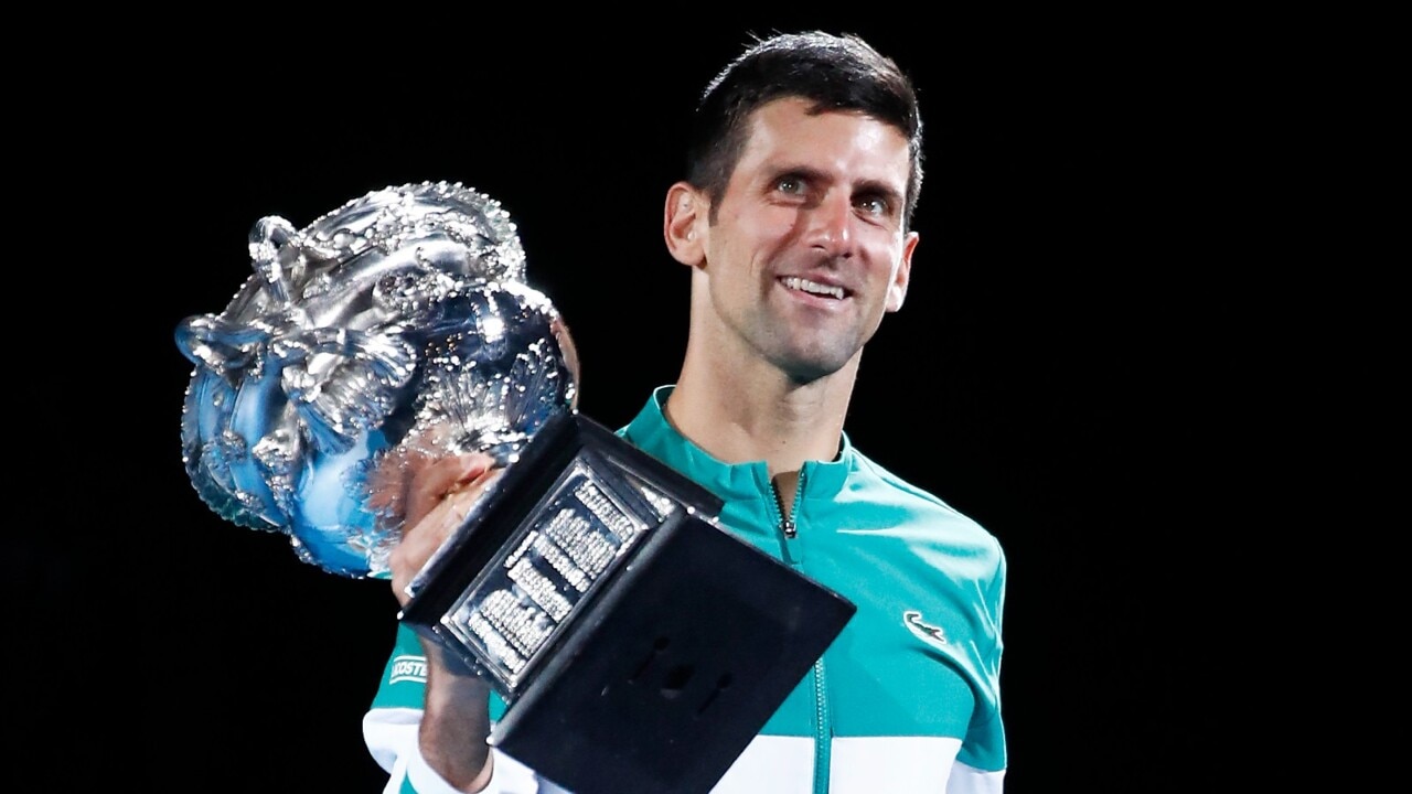 Novak Djokovic thanks fans after court win The Australian