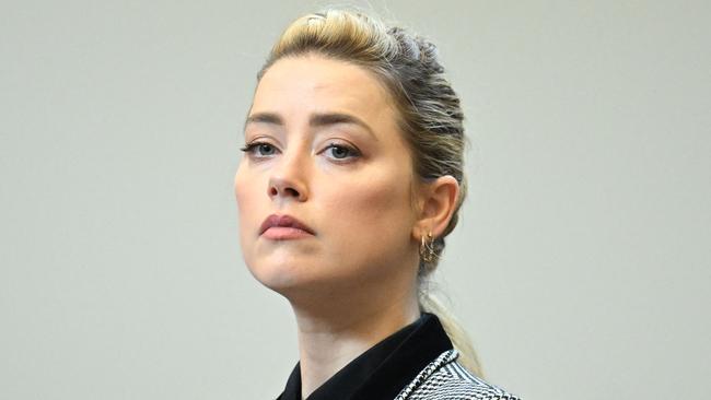 Amber Heard’s acting and modelling career has been overshadowed by the ongoing defamation case against Johnny Depp. Picture: Jim Watson / POOL / AFP