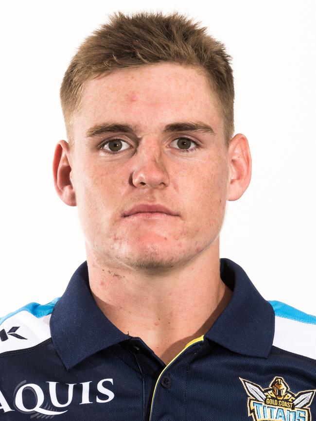 AJ Brimson, from the Gold Coast Titans.