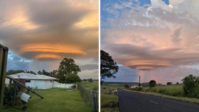 Queenslanders have been left awed by photos of a rare weather phenomenon in the state’s southeast.