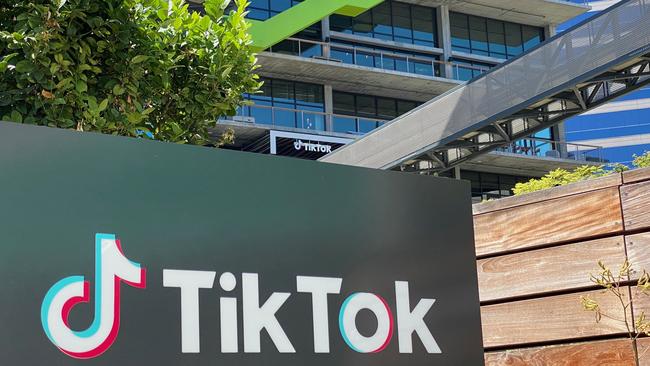 The suicide of an American man was filmed and uploaded to streaming app TikTok. Picture: Chris Delmas/AFP