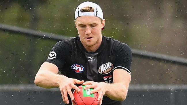 Hugh Goddard was picked at 21 in the 2014 draft. Picture: Quinn Rooney/Getty Images