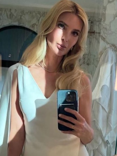 She's not afraid of a selfie. Picture: Instagram/IvankaTrump