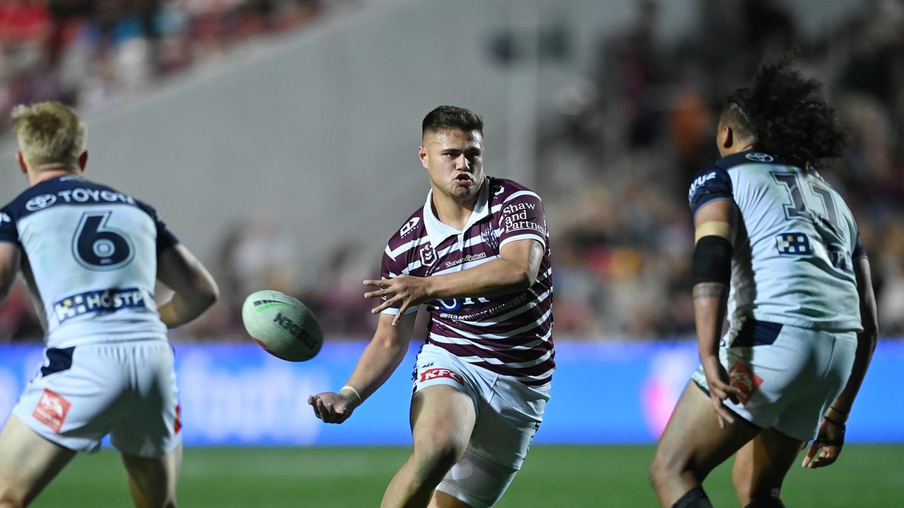 Josh Schuster has likely played his final game for the Sea Eagles. Picture: NRL Photos