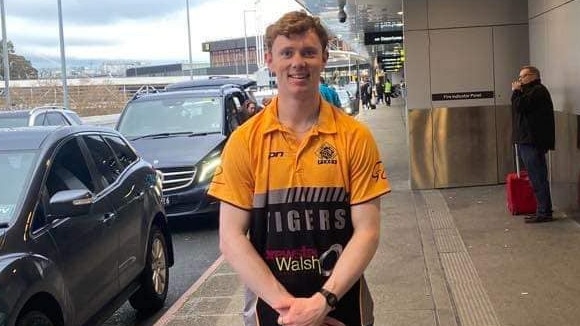 Will Hardie is a Scottish player who has played for the Portland Tigers this year. Picture: Portland Tigers Cricket Club.