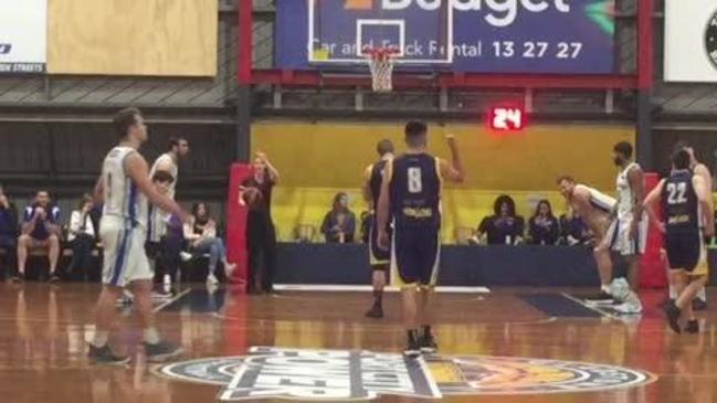 Troy Robinson's final foul shots