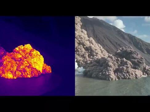 'Stream of Fire' Lives Up to Its Name on Volcanic Italian Island