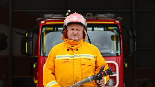 Mallacoota CFA 1st lieutenant Rod Lewis. Picture: David Caird