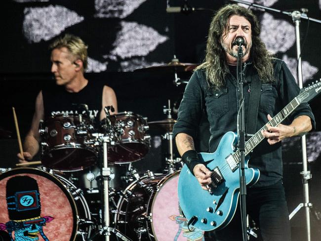 The concert would have marked Grohl’s first time onstage since his bombshell baby revelation. Picture: Helle Arensbak / Ritzau Scanpix / AFP