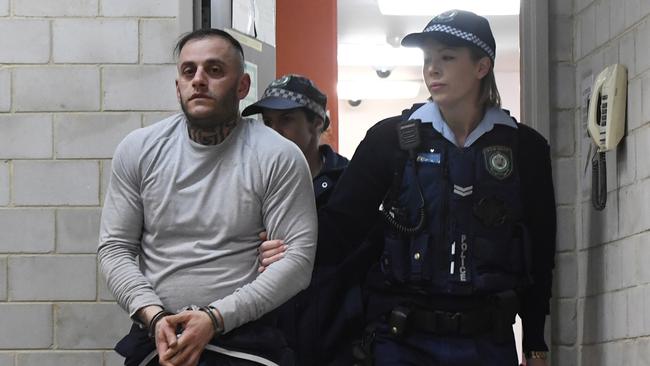 Yusuf Nazlioglu is arrested in relation to the murder of Mick Hawi. He was later acquitted. Picture: Gordon McComiskie