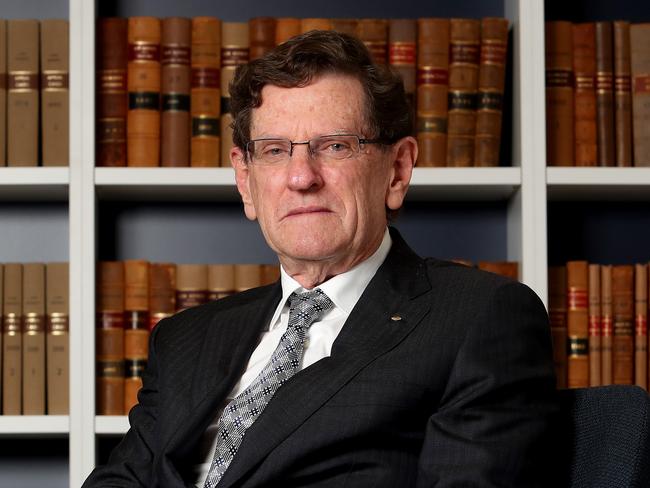 30/7/2019Former High Court Chief Justice  Robert French at his office in Perthpic Colin Murty The Australian