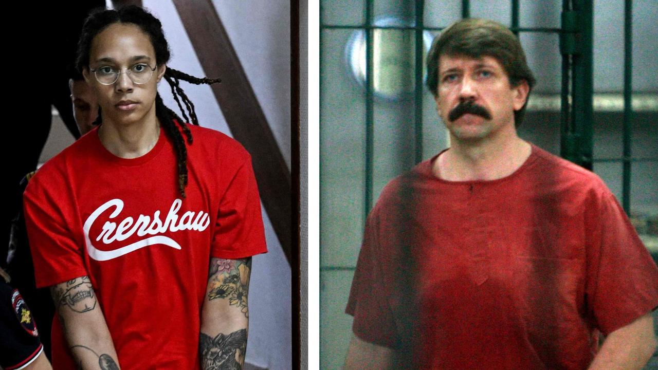 Viktor Bout is reportedly set to be swapped for Brittney Griner. Photo: AFP and AP Photo