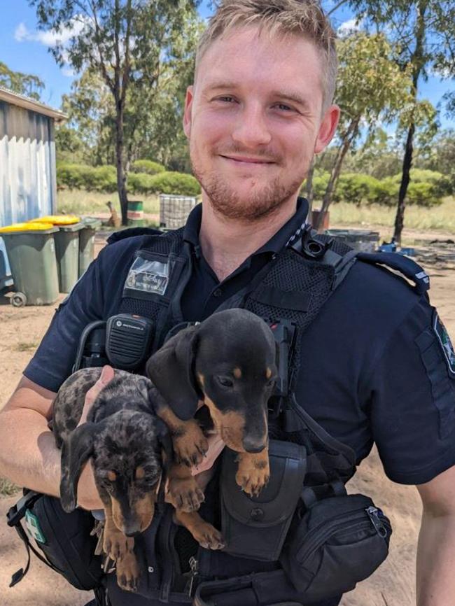 Constable Matthew Arnold, 29, also lost his life in the horrific attack. Picture: Facebook