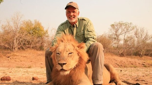 The hunter who shot a sleeping lion has been outed as Guy Gorney. Picture: Supplied