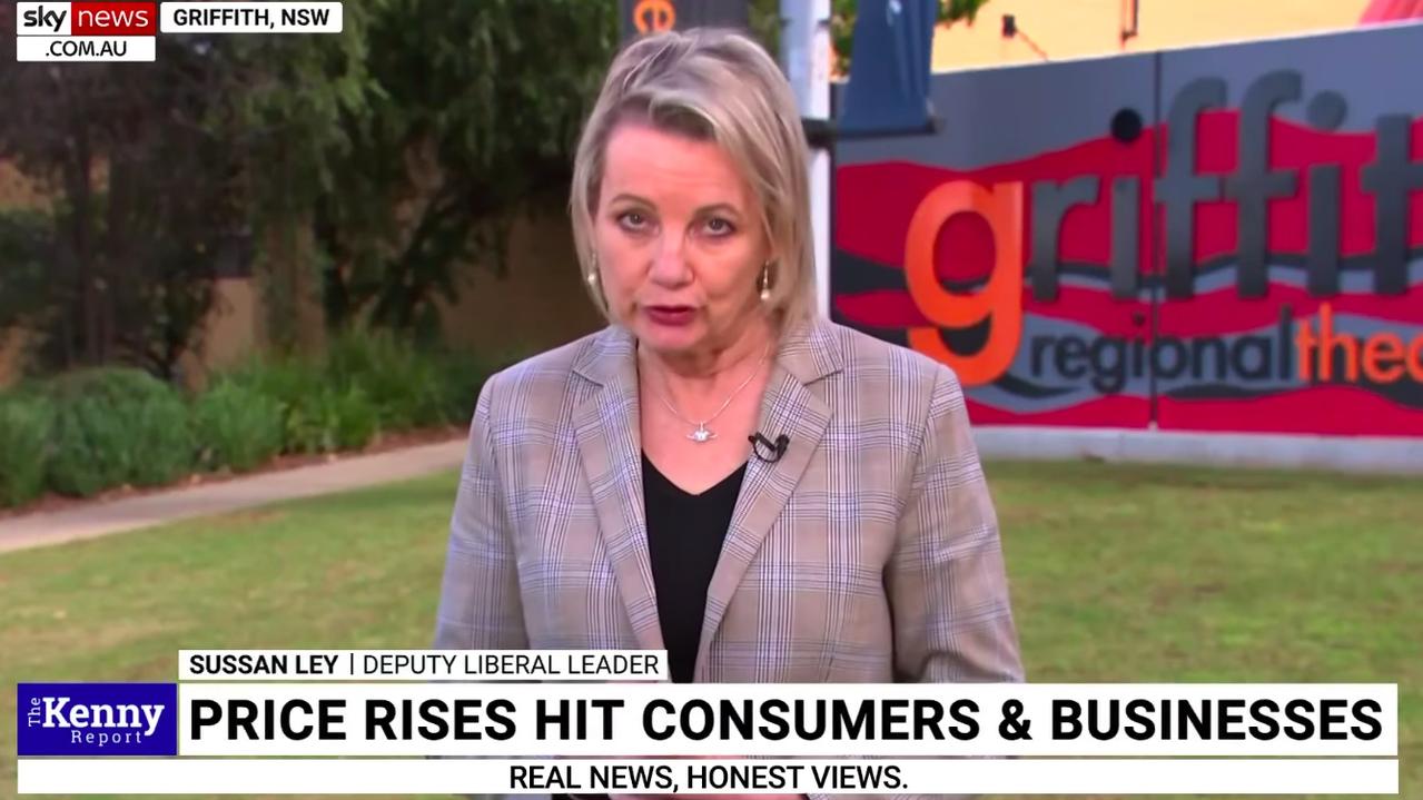 Deputy Liberal leader Sussan Ley missed the mark in an interview with Sky News.