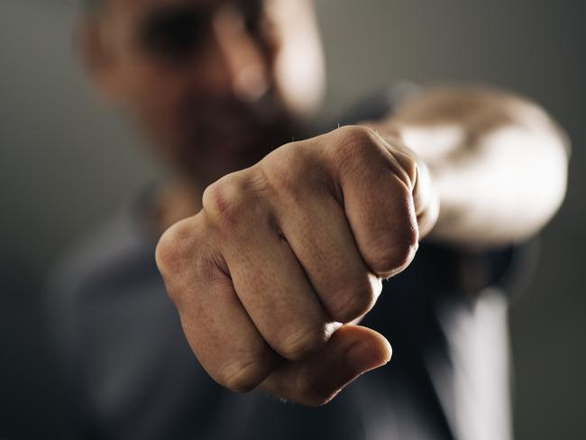 Angry hands stock image. Generic violence, anger. Picture: iStock