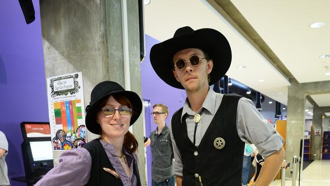 CapriCon, Caitlin Delaney and Luke Davis. Photo Allan Reinikka / The Morning Bulletin