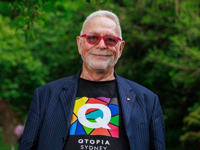 Daily Telegraph. 12, November, 2024.**Pics for Weekend mag feature.**David Polson, at Royal Botanic Garden Sydney, today.He was one of the first 400 people diagnosed with HIV/AIDS in Australia. Qtopia Sydney is proud to announce the launch of the Wall of Love Remembrance Garden in honour of him.Picture: Justin Lloyd.