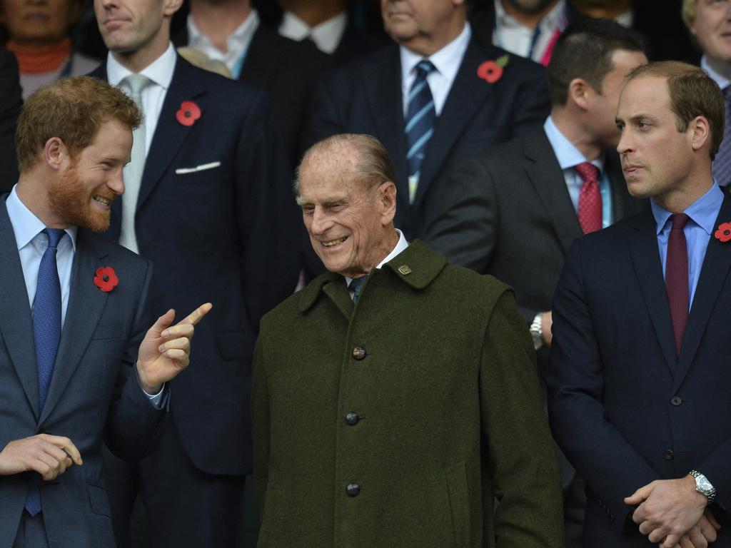 The funeral will be the first time Prince Harry has seen his family since the explosive tell-all interview with Oprah Winfrey. Picture: Glyn Kirk/AFP