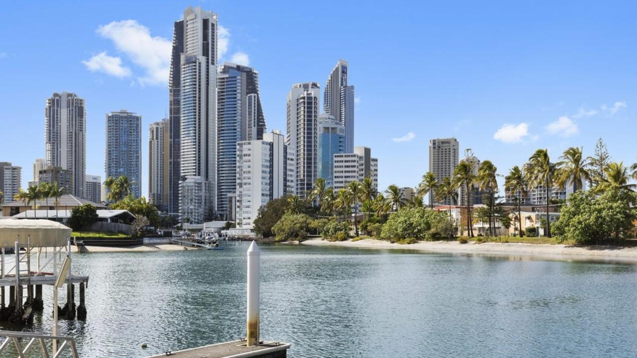 Rents for houses in Surfers Paradise have become slightly cheaper in the past year, according to PropTrack.