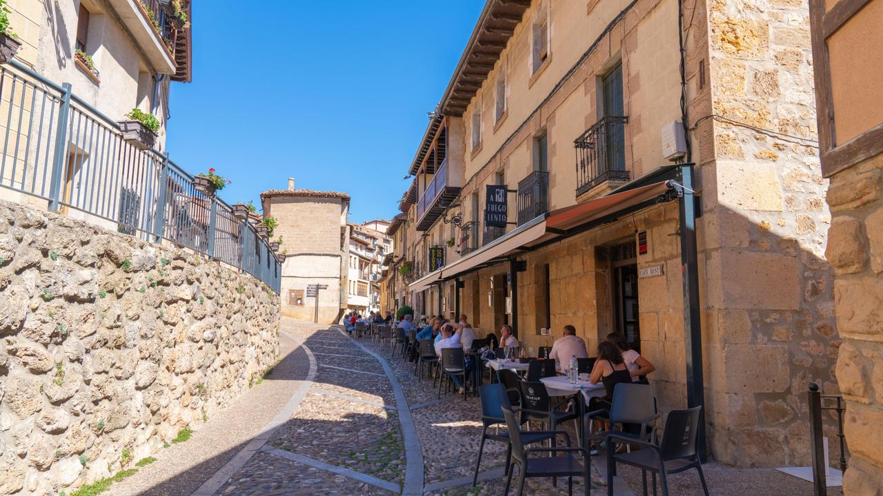 However tourists can find a range of restaurants and bars in the city. Picture: Alamy