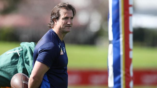 Bulldogs coach Luke Beveridge has delegated to his assistants in the pre-season. Picture: Getty Images