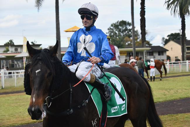 Two Big Fari won the Village Green Hotel Country Magic Association Class 6 Showcase Plate (1200 metres) by a length from Tim's Principal and Lose The Snip on Grafton Cup Day at Clarence River Jockey Club on Thursday, 9th July, 2020.