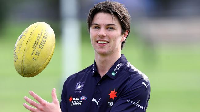 Oliver Henry is the brother of Geelong defender Jack Henry. Picture: Glenn Ferguson