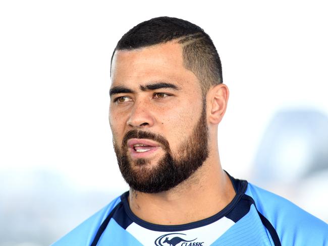 NSW prop Andrew Fifita is not concerned about being a target for Queensland. Picture: AAP