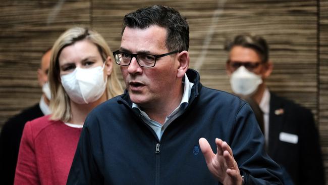 Former Victorian premier Daniel Andrews. Picture: Luis Enrique Ascui/NewsWire