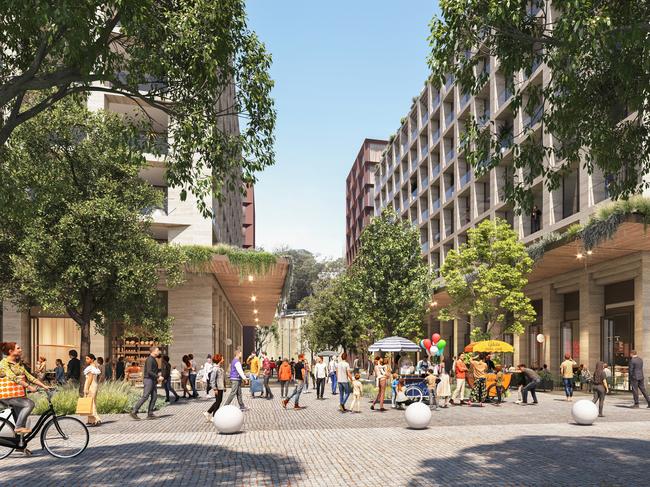 The latest designs for Central Barangaroo, which are set to be released for public feedback. Picture: Supplied