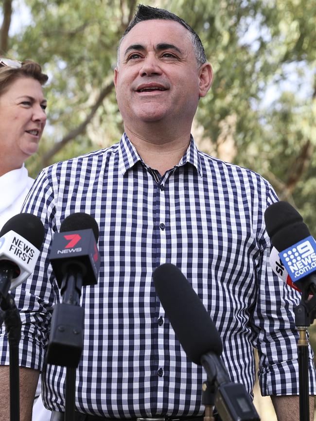 NSW Deputy Premiere John Barilaro. Picture: Dylan Robinson