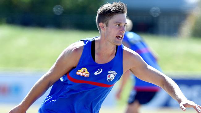 Josh Schache is now at the Western Bulldogs. Picture: Nicole Garmston