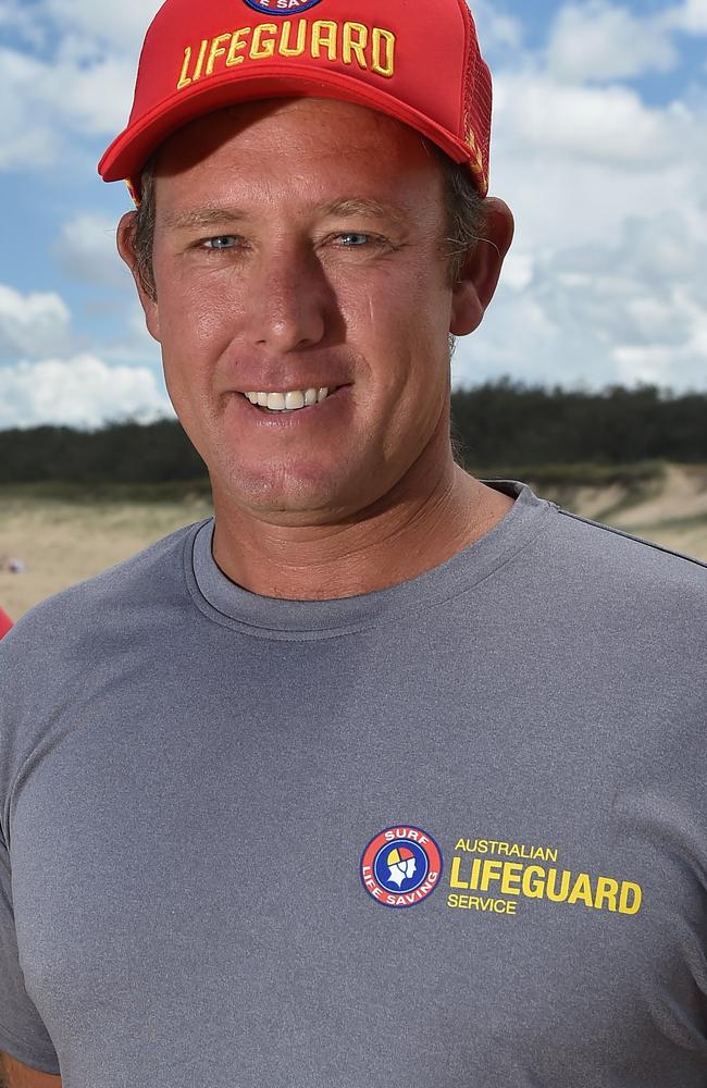 Sunshine Coast chief lifeguard Anthony King. File picture