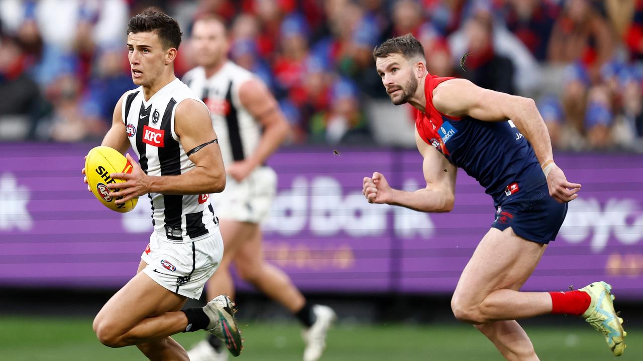 Nick Daicos could become one of the game’s richest players. Picture: Michael Willson/AFL Photos