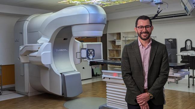 Associate Professor Alexandre Santos, senior medical physics specialist at the cancer unit for Central Adelaide Local Health Network. Picture: Supplied