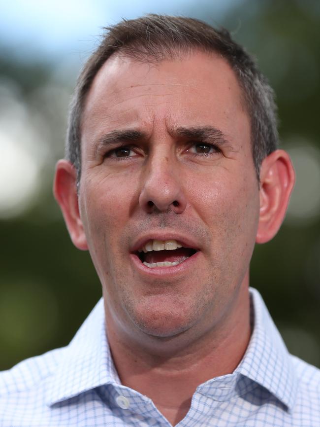 Federal Treasurer Jim Chalmers. Picture: Lachie Millard