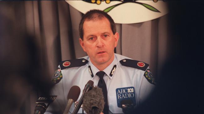 Former SA assistant police commissioner Paul White, who died at the scene of a bike riding collision with a car at Glen Osmond on Sunday.