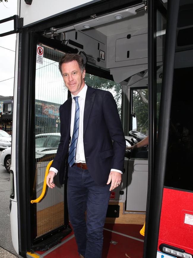 Labor leader Chris Minns’ brand-new tour bus has broken down.