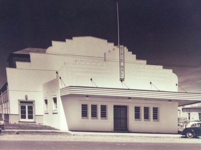 Historic photo of the Casino civic hall.