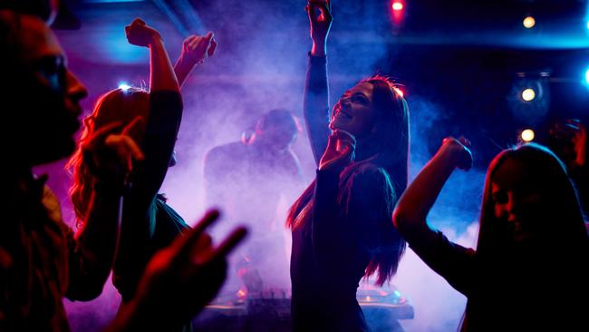 Group of dancing young people enjoying night in club. Picture: istock