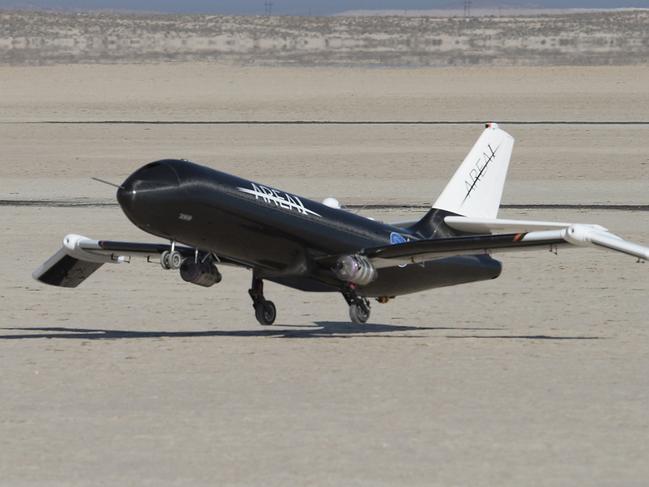 NASA used a remotely-controlled flight testbed called Prototype Technology-Evaluation Research Aircraft. Picture: NASA