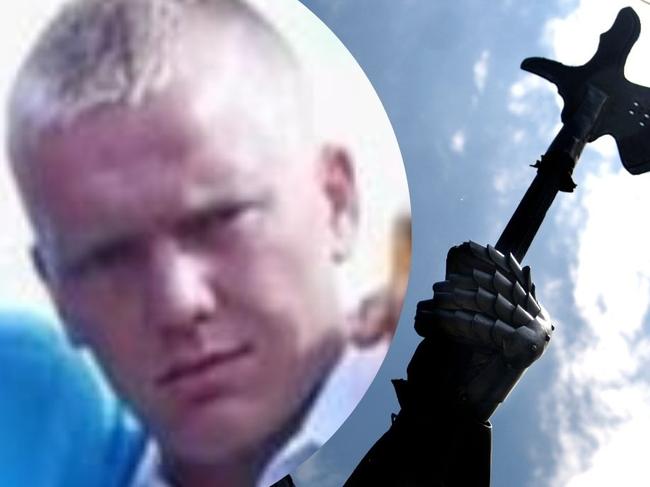 Man murdered uncle with medieval axe in front of son
