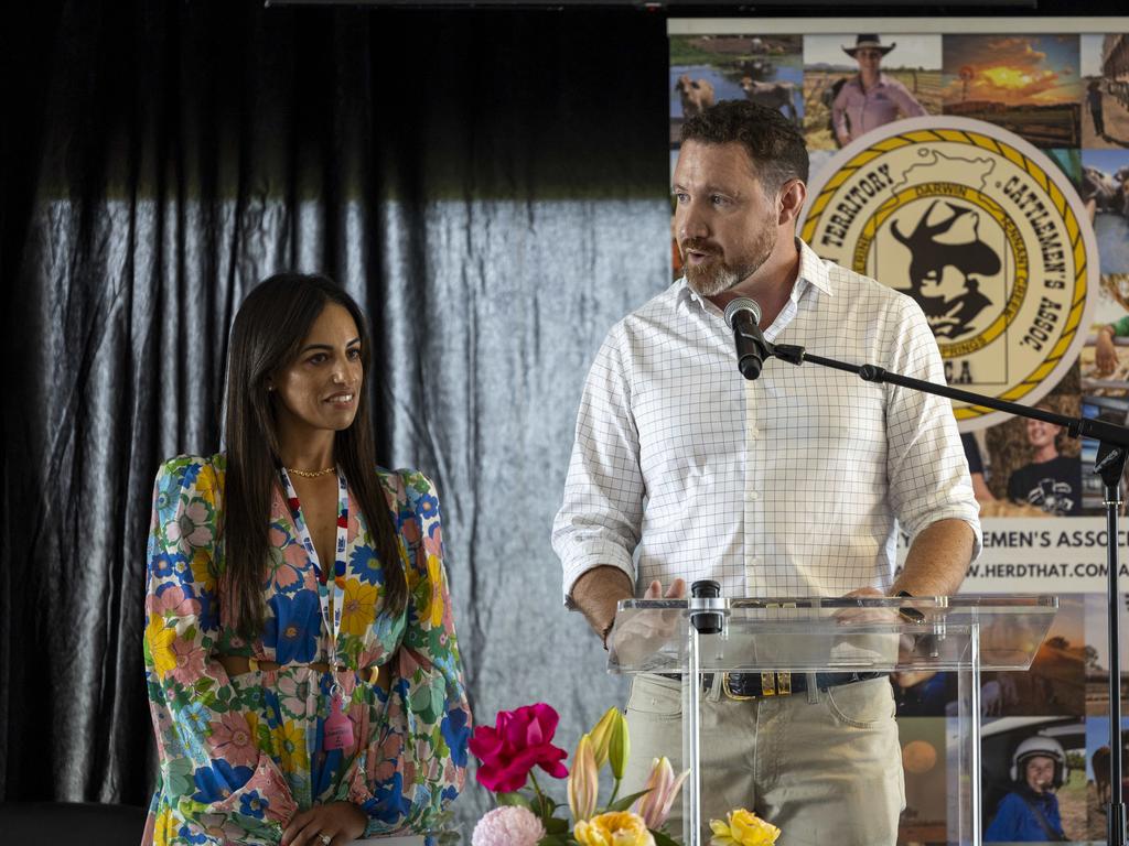 <p>Northern Territory Cattlemen's Association Ladies lunch in Darwin Turf Club. Picture: Pema Tamang Pakhrin</p>