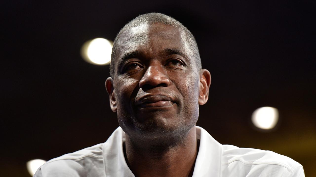 Dikembe Mutombo has died of brain cancer at the age of 58. (Photo by Brandon Magnus/Getty Images)